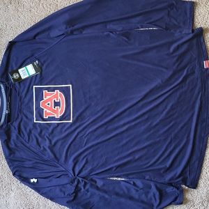 Auburn long sleeve Under Armour shirt NWT